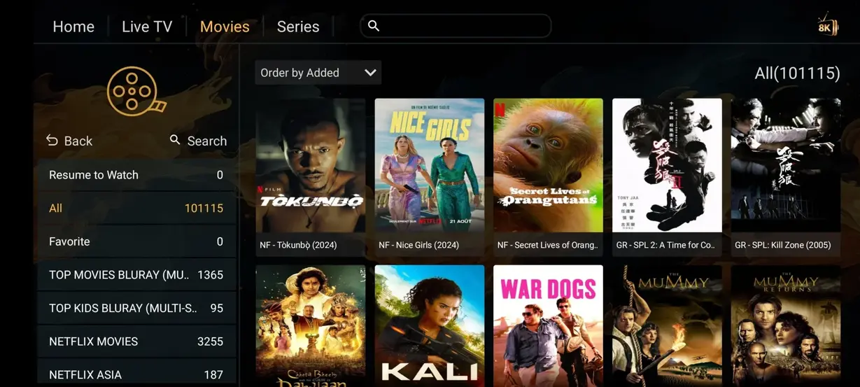 Preview the IPTV Fiesta viewing experience visual 5 for IPTV Fiesta