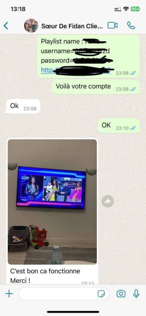 See how WhatsApp support conversations can flow visual 6 for IPTV Fiesta